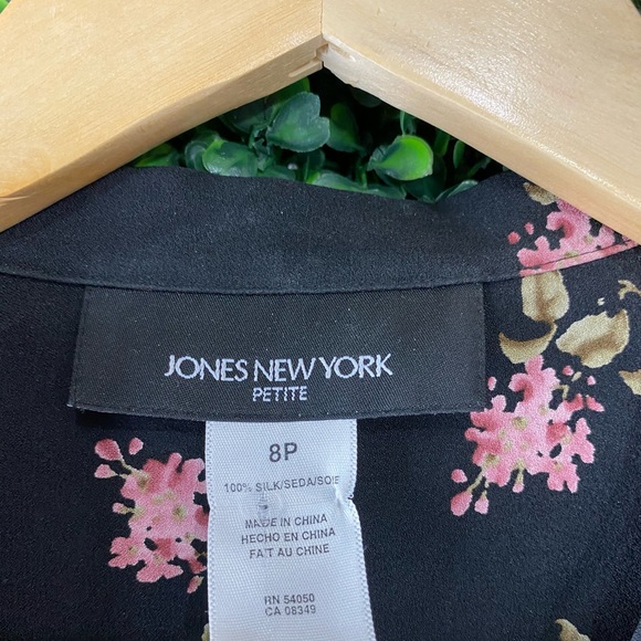 vintage 90’s Floral Jones New York blouse - Picture 3 of 8